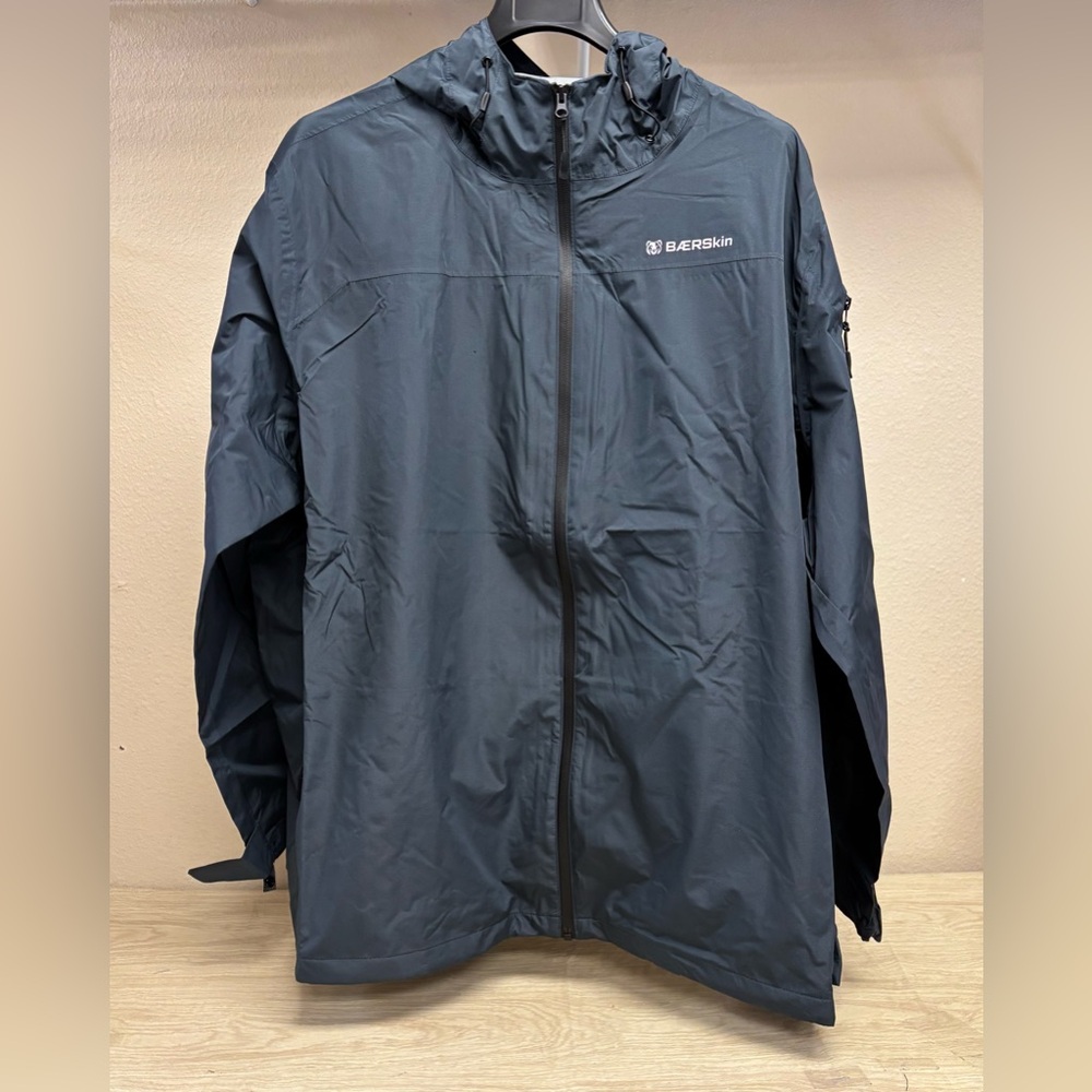 BAERSkin Rain Jacket, Navy - 3XL